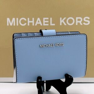 Michael Kors light Sky Blue Card Holder